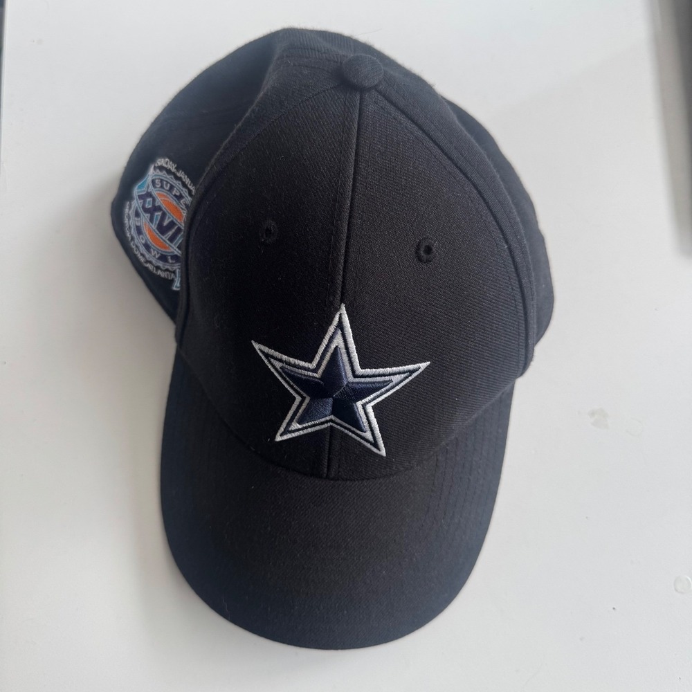 47 Brand Dallas Cowboys Super Bowl XXVIII Black Hat NFL Baseball Cap OSFA